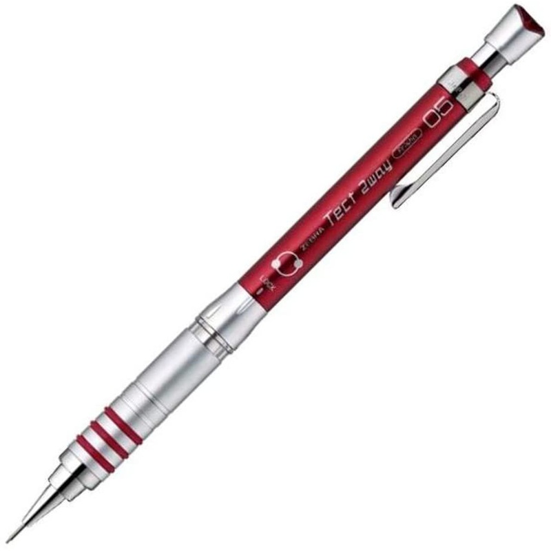 Zebra Tect 2way Mechanical Pencil 0.5mm Red