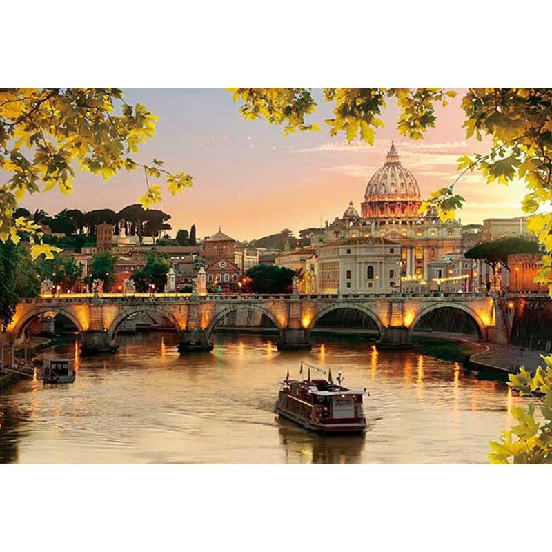 Appleone 300-350 Jigsaw Puzzle St.Peter’s Cathedral at Evening (300 Pieces)