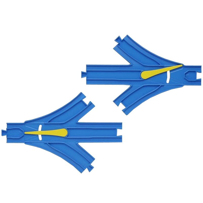 Takara Tomy Pla-Rail Plarail R-17 3-Way Turnout Track (2 pcs)