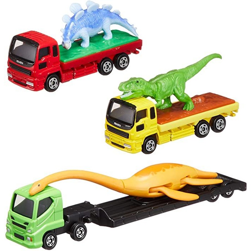 Takara Tomy Tomica Gift Let’s Carry ! Dinosaur Carrier Set