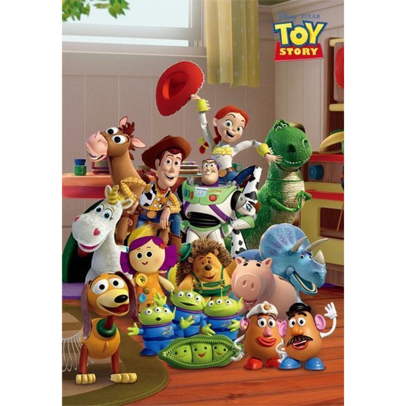 Tenyo Japan Jigsaw Puzzle DSG-500-432 Disney Toy Story New Friends (500 Pieces)