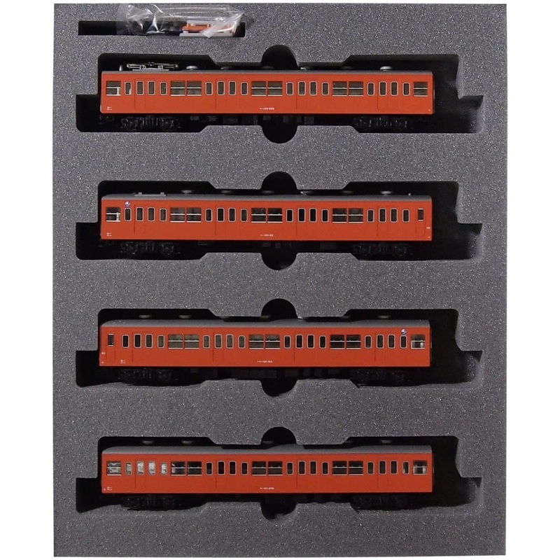 Kato 10-1171 Series 101-800 Chuo Line 4 Cars Add-on Set (N scale)