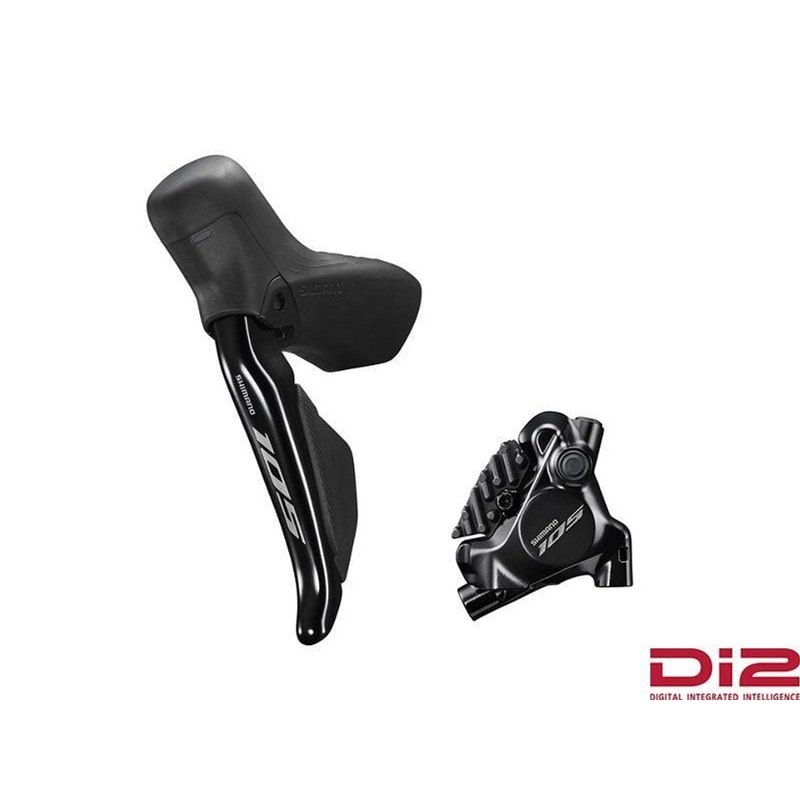 Shimano (Cycling) ST-R7170 105 Di2 Hydraulic Disc STI Set: ST-R7170-Left and BR-R7170-Rear