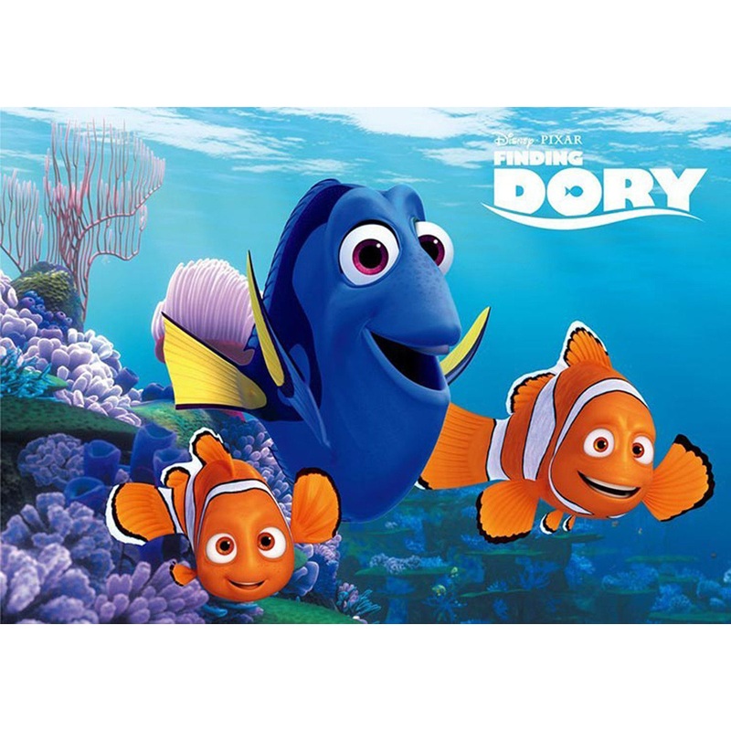 Tenyo Japan Jigsaw Puzzle D-108-794 Finding Dory Nemo & Marlin (108 Pieces)
