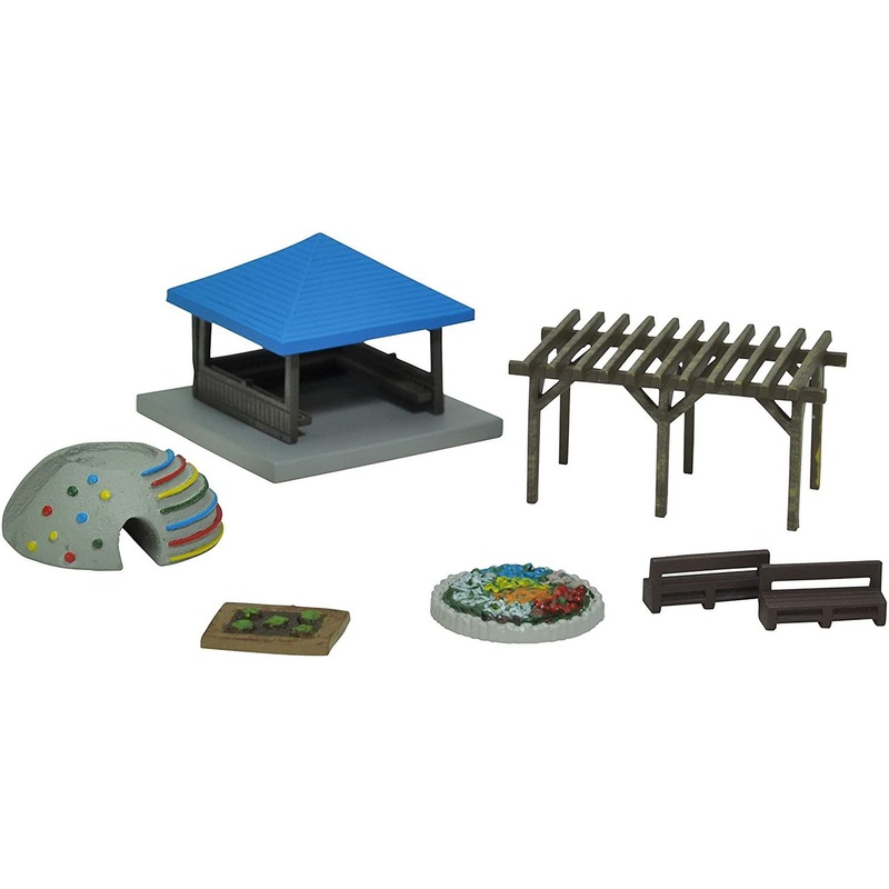 Tomytec (Komono 014-4) Station Square/ Park C4 (N scale)