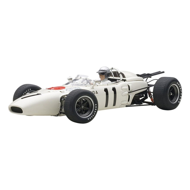 AUTOArt 1/18 Honda RA272 F1 ’65 #11 Mexico GP Victory (With Ginza Figure) Finished Model
