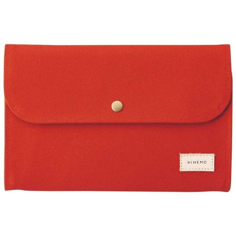 LIHIT LAB. HINEMO Accordion Pouch (Red)