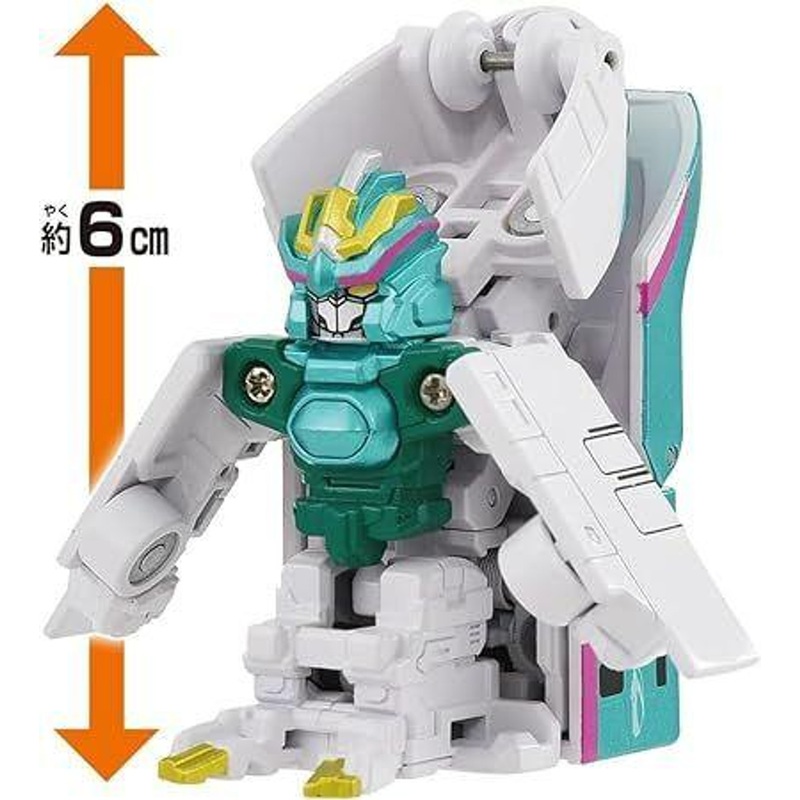 Takara Tomy Pla-Rail Shinkansen Henkei Robo Shinkalion  CW Quick Change! E5 Hayabusa