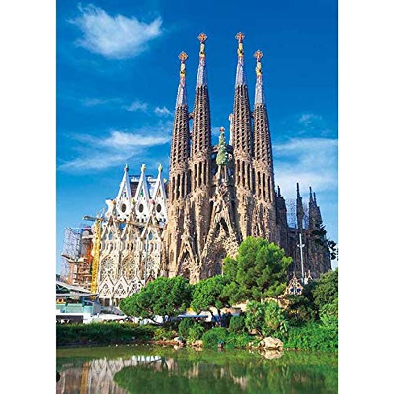 Ensky Jigsaw Puzzle 500-255 Sagrada Familia Barcelona Spain (500 Pieces)