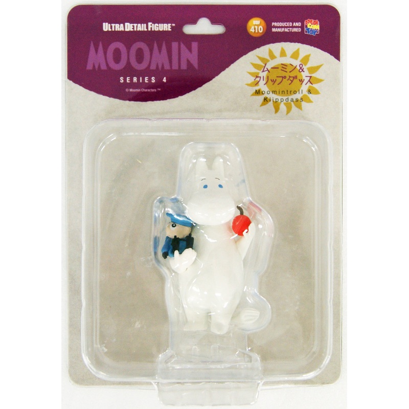 Medicom UDF-410 Ultra Detail Figure Moomin Series 4 Moomintroll & Klippdassar