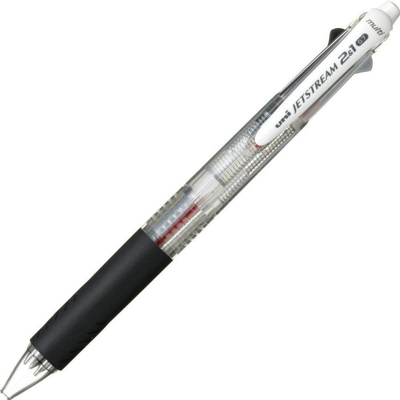 Mitsubishi Pencil uni JETSTREAM 2&1 Multi Function Pen 0.7mm MSXE3-500-07 (Clear)
