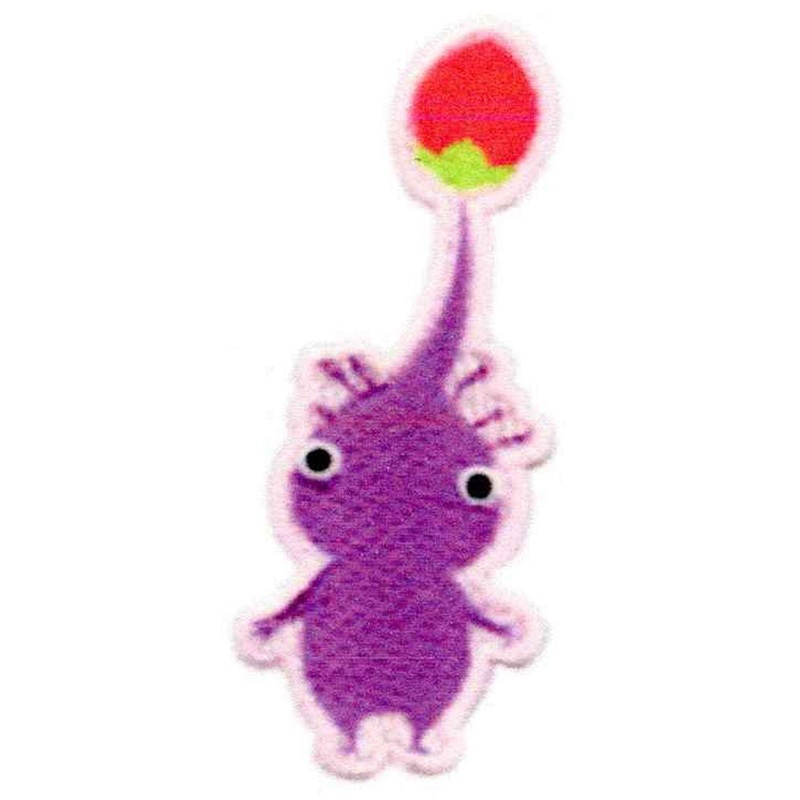 Pikmin Seal Patch Purple Pikmin