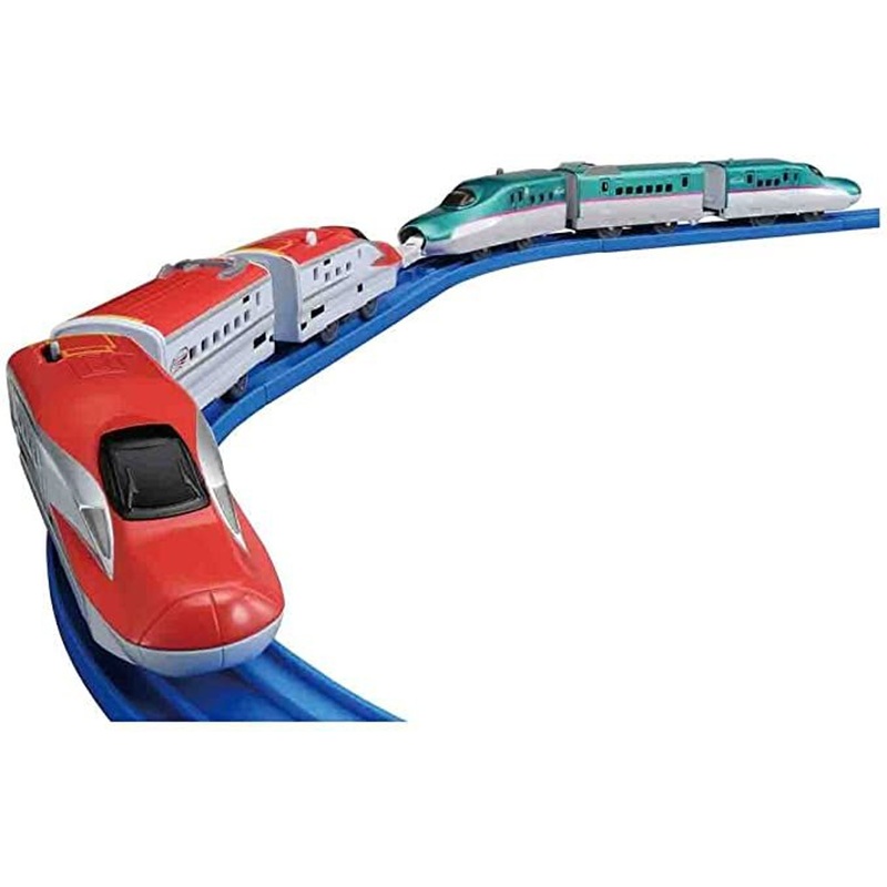 Takara Tomy Pla-Rail Series E5 Shinkansen & Series E6 Shinkansen Connection set (6 Car Set)