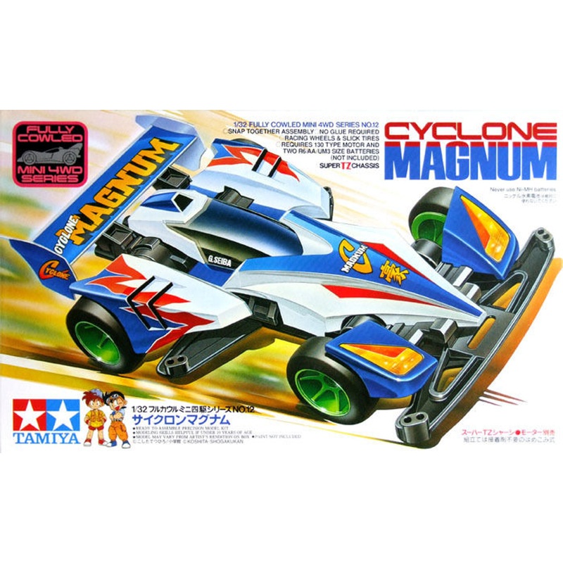 Tamiya 19412 Mini 4WD Cyclone Magnum 1/32