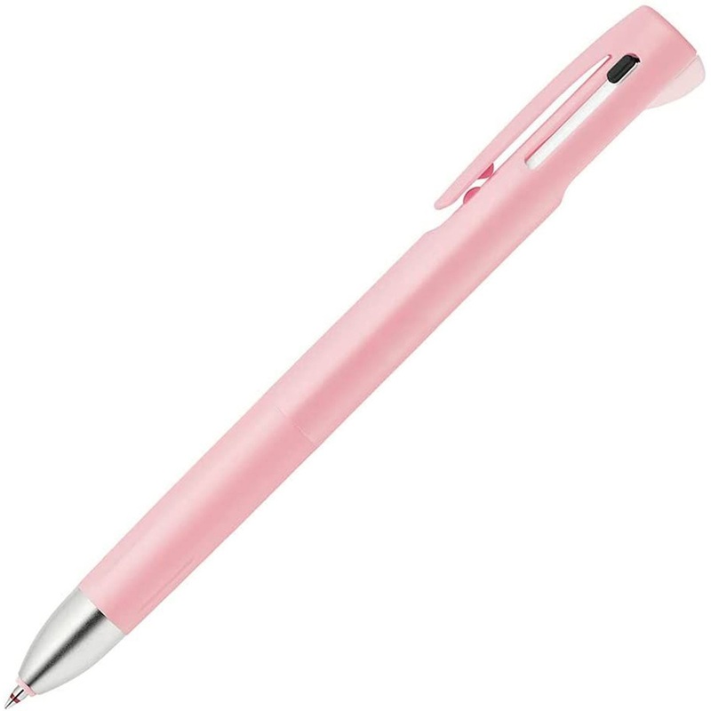 Zebra bLen 2+S Multifunction Pen (2 Color pens 0.5mm & Mechanical pencil 0.5mm) Pink