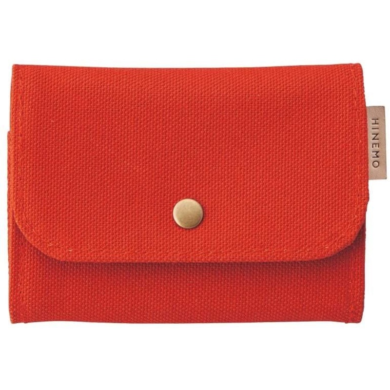 LIHIT LAB. HINEMO Accordion Pouch Mini (Red)