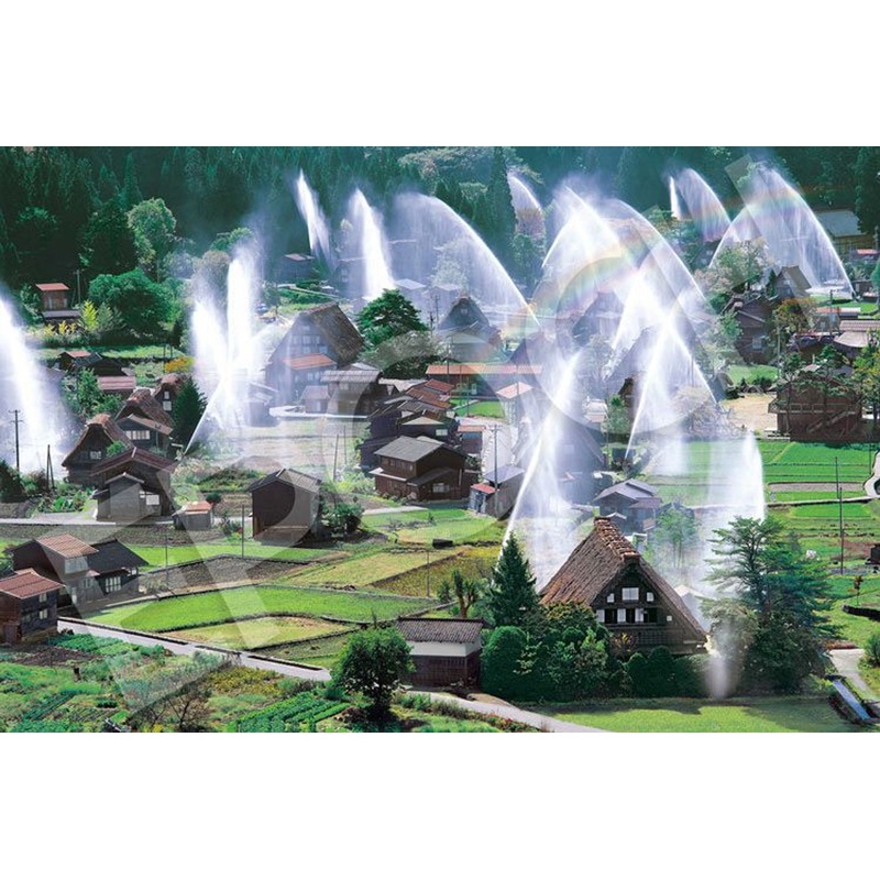 Epoch 09-016s Jigsaw Puzzle Watering the Land in Shirakawa-go Gifu (1000 Pieces)