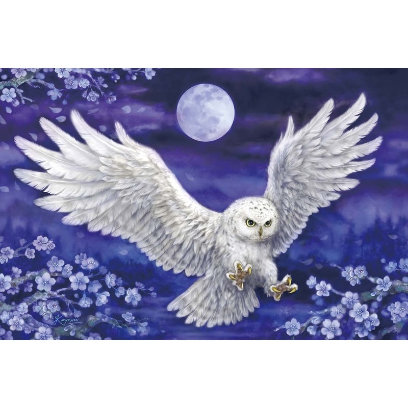 Epoch Jigsaw Puzzle 11-511 Japanese Art Owl (1000 Pieces)