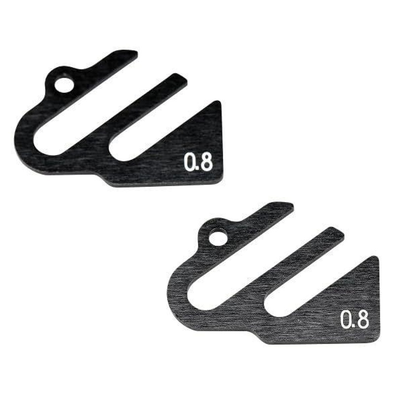 Yokomo B10-30208A Separate Sus Mount Spacer For BD-10 0.8mm