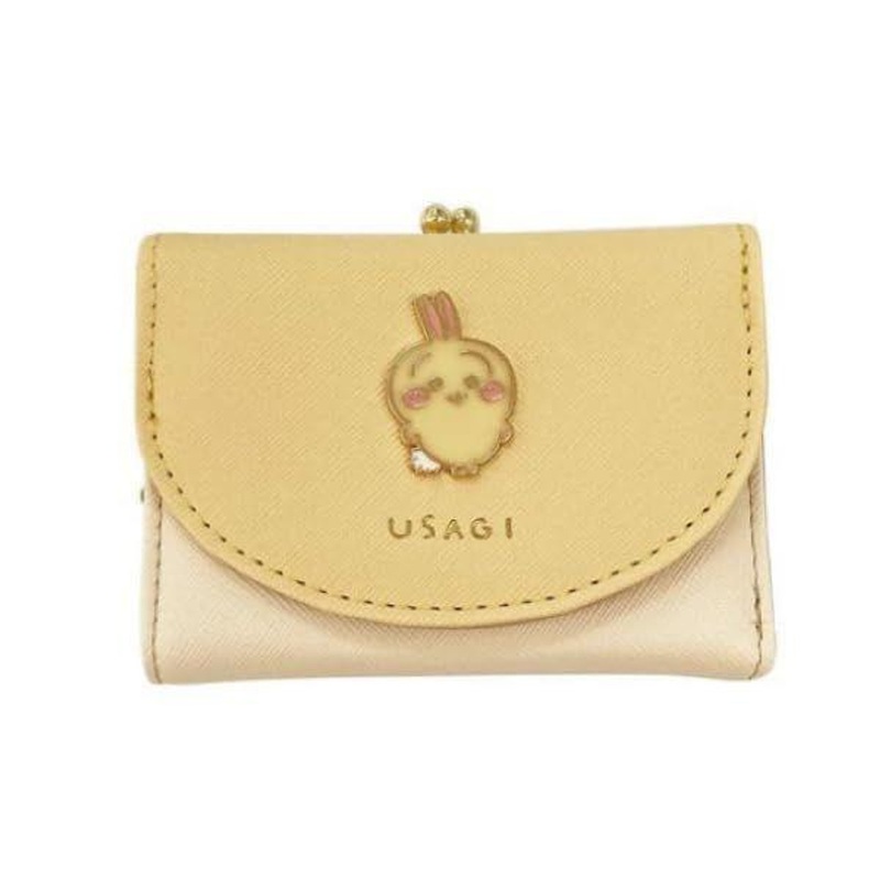 Chiikawa Kiss-Lock Purse Yellow (Usagi)