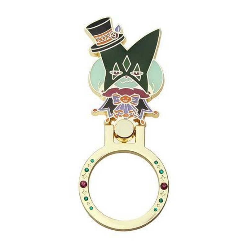 Pokemon Center Original Smartphone Ring Halloween Trick Or Trick Meowscarada