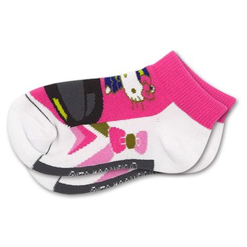 Railway Socks for Kids (Tetsushita) Hello Kitty Shinkansen (Size 16-20cm)