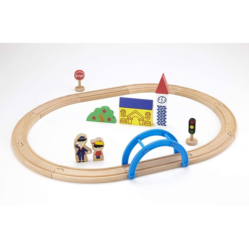 Popondetta MOK-504 moku (Wooden) TRAIN New Start Rail Set