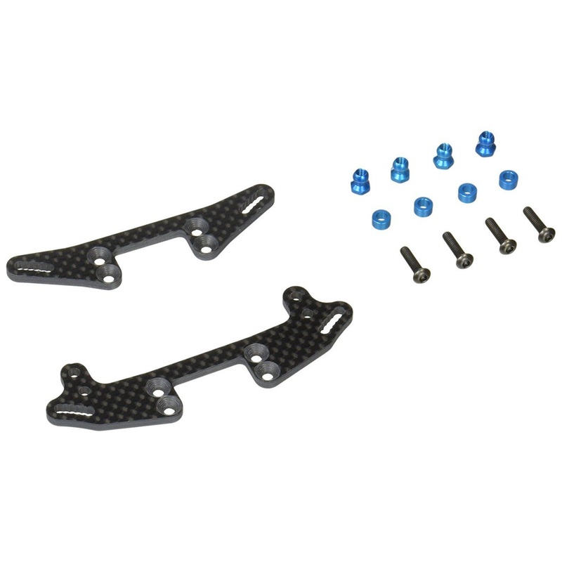 Tamiya 54746 (OP1746) TA07 Carbon Damper Stay Set For TRF Super Short BB Dampers