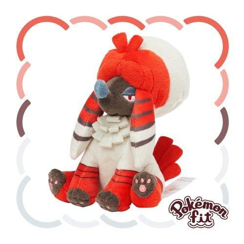 Pokemon Center Original 676 Plush Pokemon Fit Furfrou (Kabuki Cut)