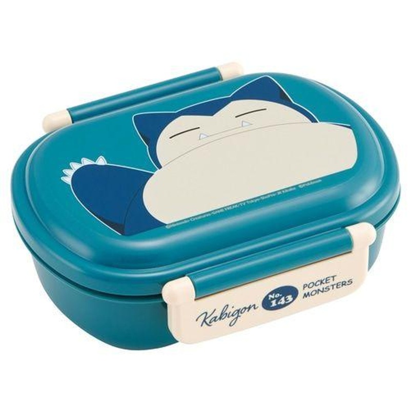 Pokemon Center Snorlax Antibacterial Fluffy Tight Lunch Box