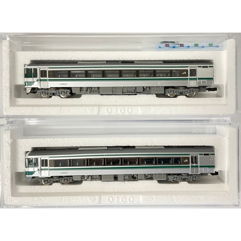 Tomix 98087 JR Series KIHA 185 Limited Express Diesel Car (Revival JNR Color) 2 Cars Set (N scale)