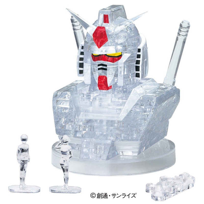 Beverly Crystal 3D Puzzle 50198 RX-78-2 Gundam Clear