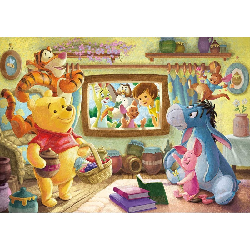 Tenyo Japan Jigsaw Puzzle D-200-905 Disney Winnie-the-Pooh (200 Pieces)