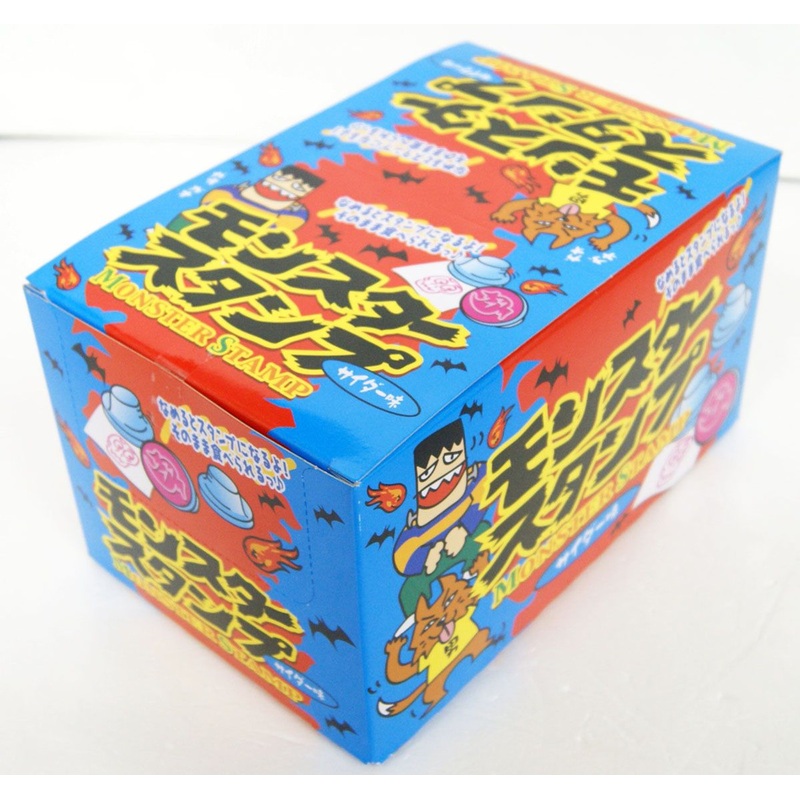 Yaokin Monstar Stanp Candy 1 Box (50 Pieces) Japanese Dagashi Snack
