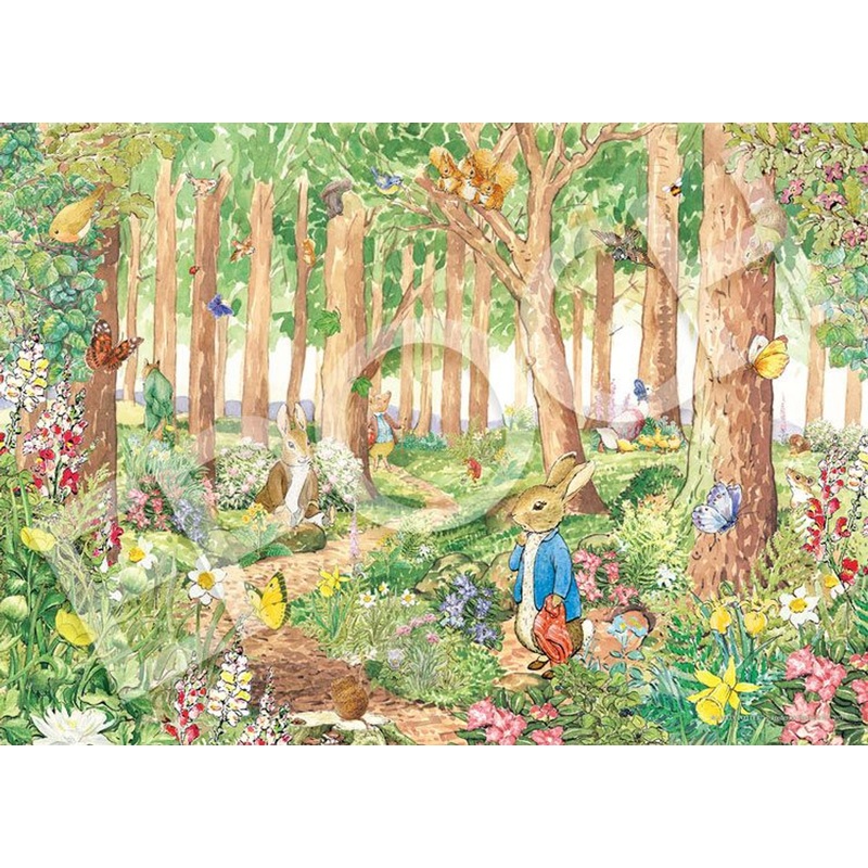 Epoch 06-120s Jigsaw Puzzle Peter Rabbit and Benjamin Bunny (500 Pieces)