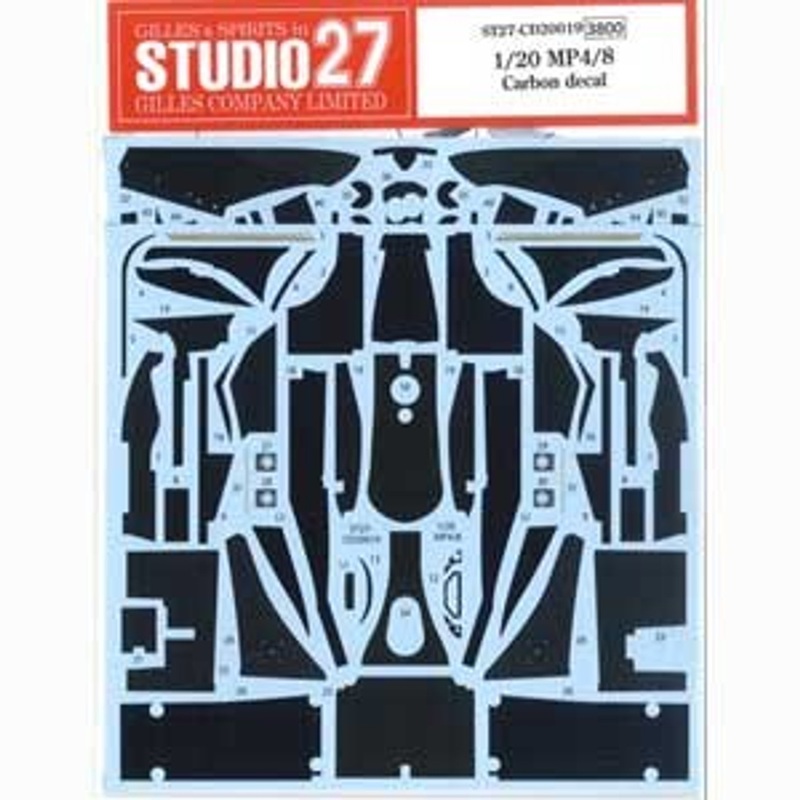 Studio27 ST27-CD20019 McLaren MP4/8 Decal for Fujimi 1/20