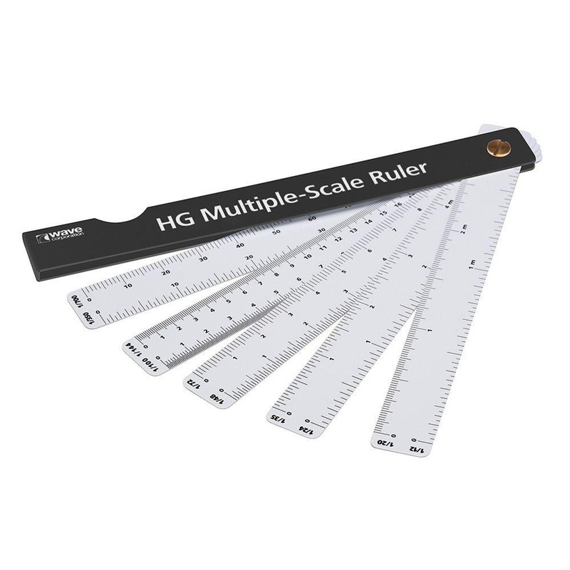 Wave HG Multiple-Scale Ruler