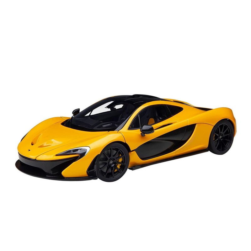 AUTOArt 1/18 McLaren P1 (Metallic Yellow/Black & Yellow Seat) Finished Model
