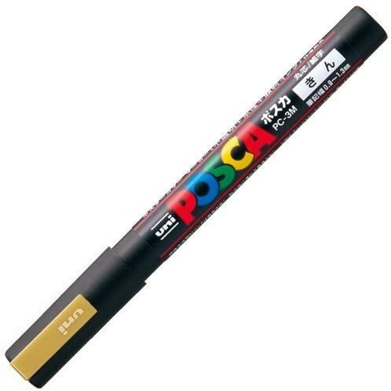 Mitsubishi Pencil uni POSCA Thin 0.9-1.3mm Gold