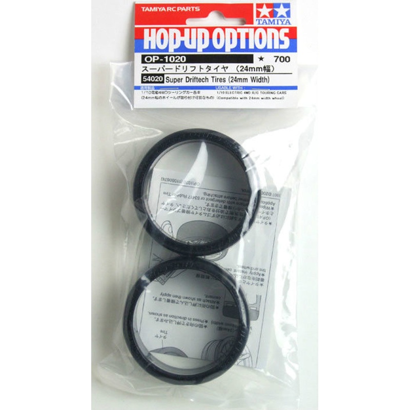 Tamiya 54020 (OP1020) Super Driftech Tires (24mm Width)