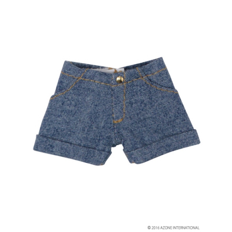 Azone PIC114-BLE 1/12 Roll Up Pants Denim