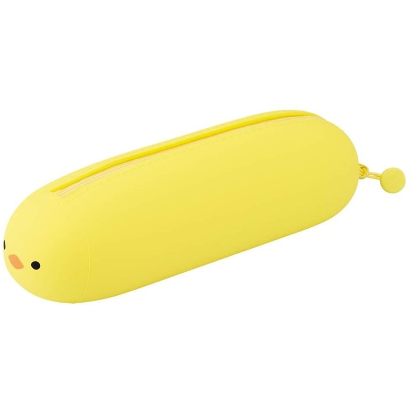 LIHIT LAB. SMART FIT PuniLabo Nekorobi Pen Pouch (Chick)