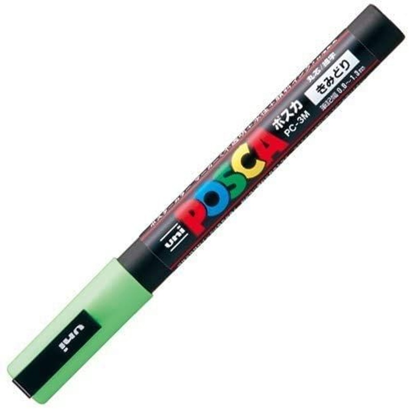 Mitsubishi Pencil uni POSCA Thin 0.9-1.3mm Light Green