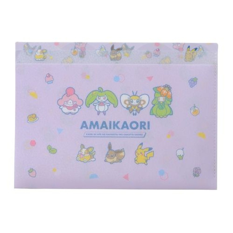 Pokemon Center Original Amaikaori A4 Clear File (5 Pockets)