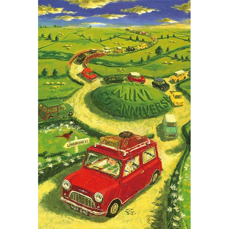 Appleone 1000-861 Jigsaw Puzzle Let’s go to Longbridge by Yasuo Okuma (1000 Pieces)