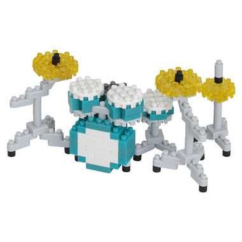 Kawada NBC-348 Nanoblock Drum Set Green