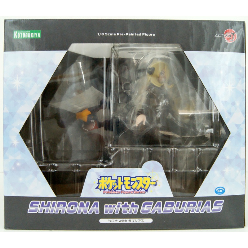 Kotobukiya ARTFX J Cynthia with Garchomp 1/8 Figure (Pokemon)