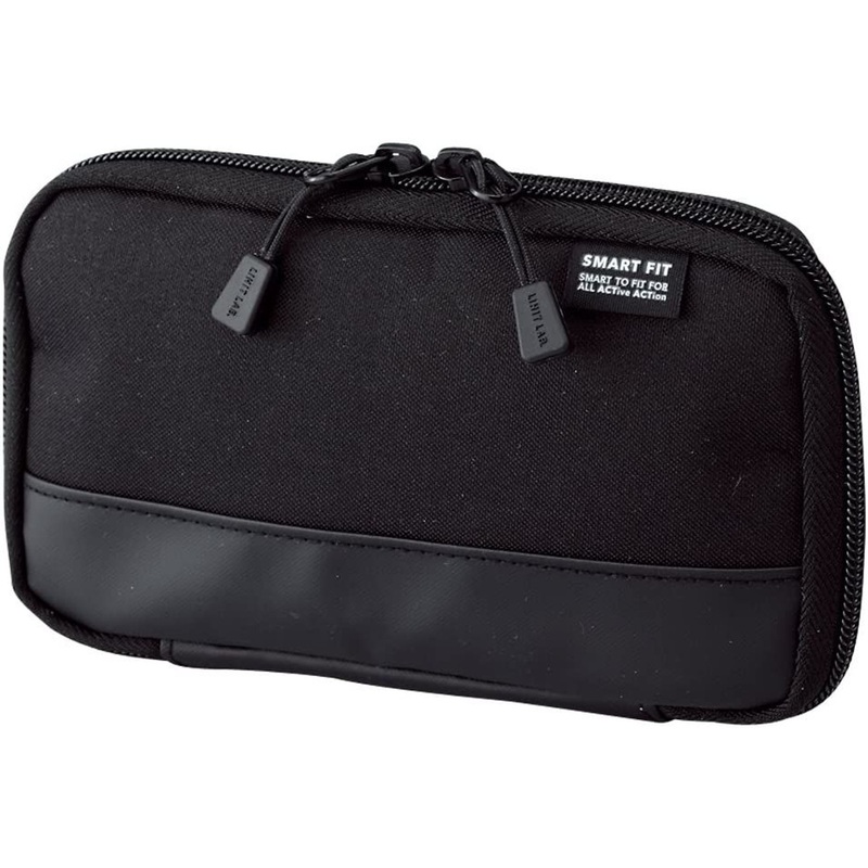 LIHIT LAB. Smart Fit Actact Compact Pen Case (Black)