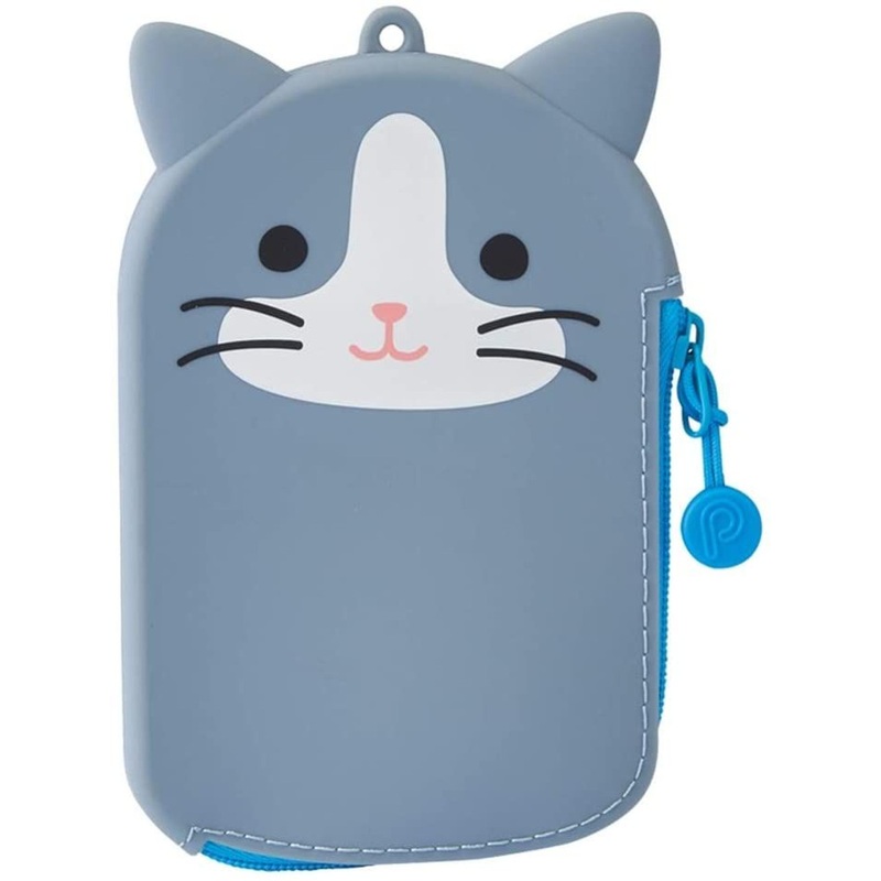 LIHIT LAB. SMART FIT PuniLabo Pass Pouch (Gray cat)