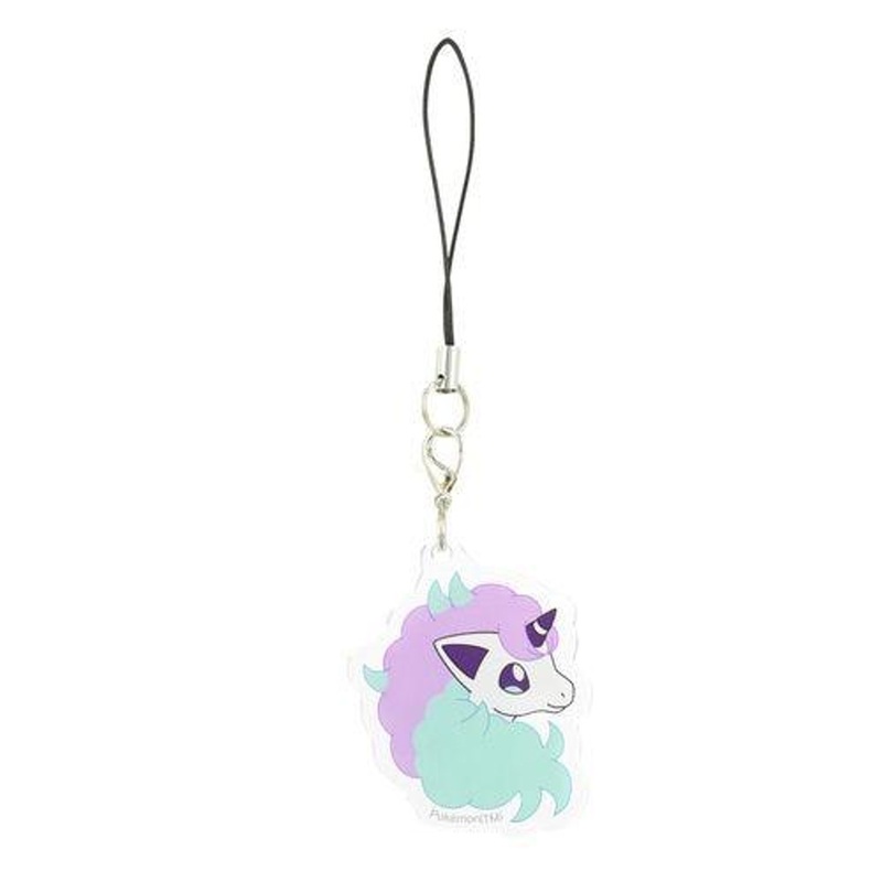 Pokemon Center Mobile Acrylic Strap Ponyta Galar Form